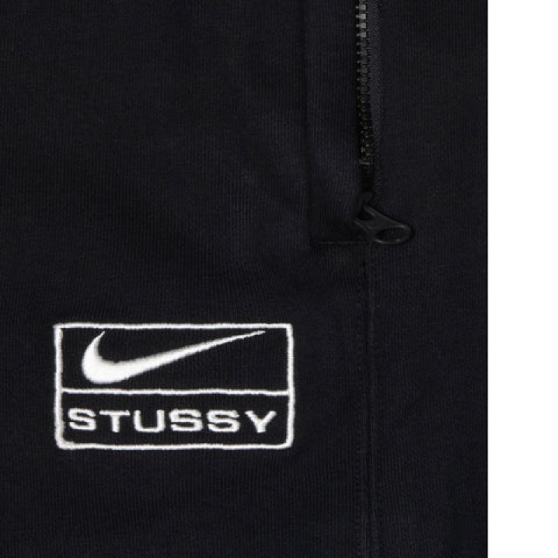 Stussy Stone Wash Fleece Pant Joggingbroek Heren Zwart Belgium | ZKG-9968