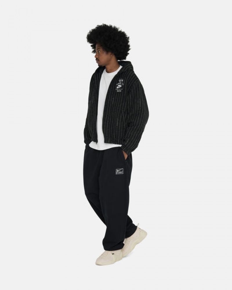 Stussy Stone Wash Fleece Pant Joggingbroek Heren Zwart Belgium | ZKG-9968