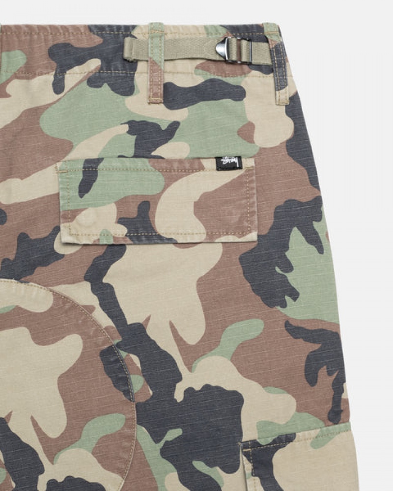 Stussy Surplus Cargo Ripstop Broek Dames Camo Belgium | GWX-7707