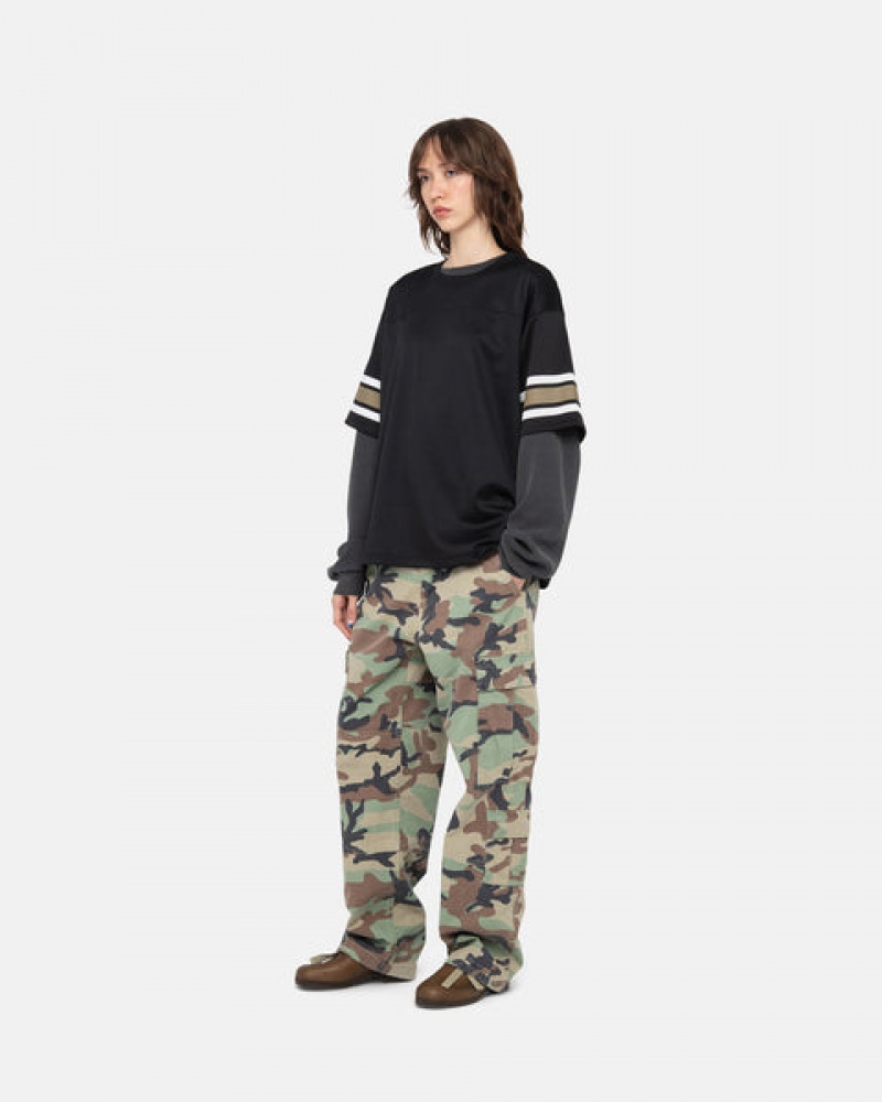 Stussy Surplus Cargo Ripstop Broek Dames Camo Belgium | GWX-7707