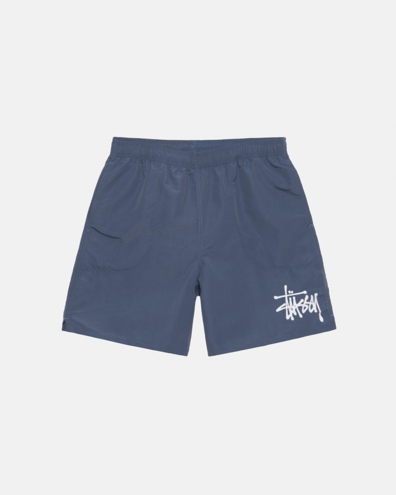 Stussy Water Kort Big Basic Korte Broek Dames Donkerblauw Belgium | ZPI-8304