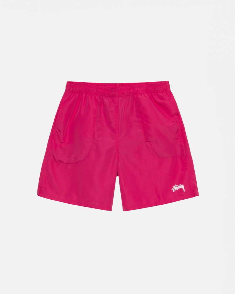 Stussy Water Kort Stock Korte Broek Dames Roze Belgium | BDC-6723