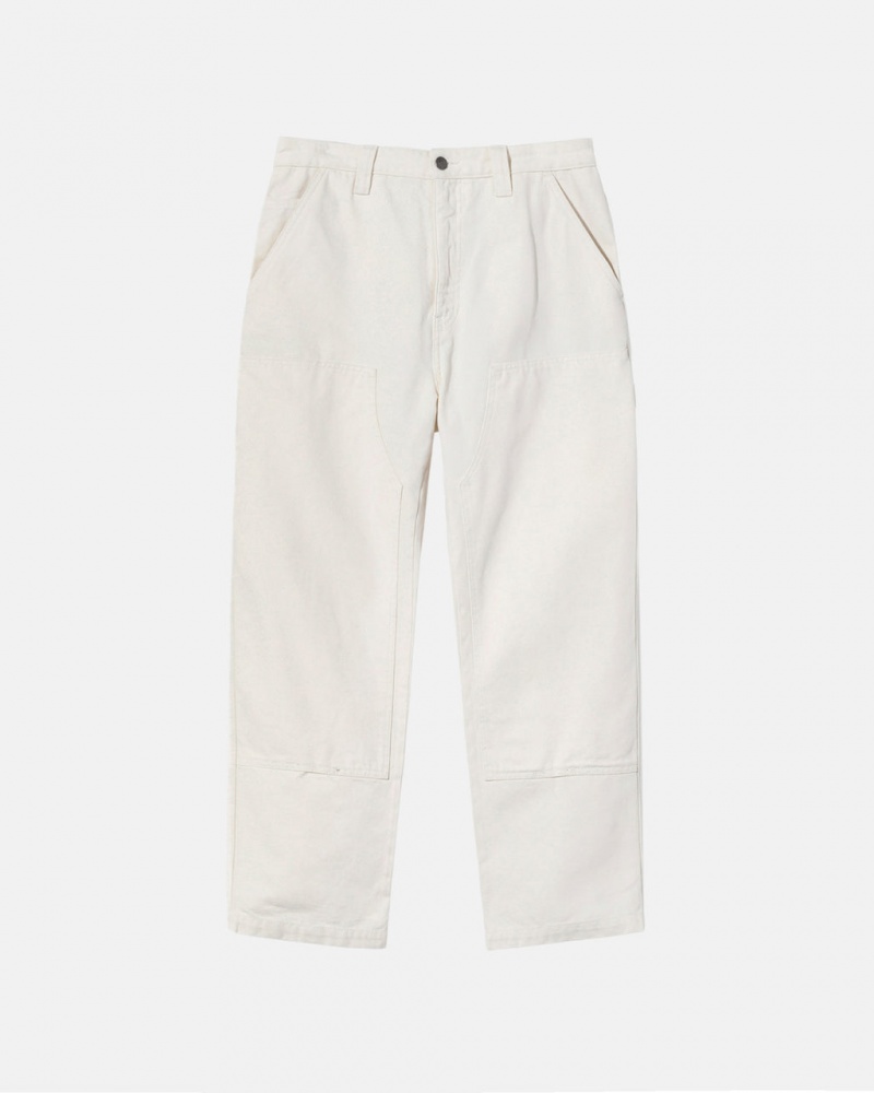 Stussy Werk Pant Canvas Broek Dames Beige Belgium | UEJ-6311