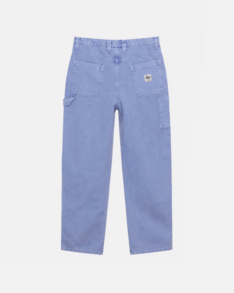 Stussy Werk Pant Canvas Broek Dames Paars Belgium | UPI-8336