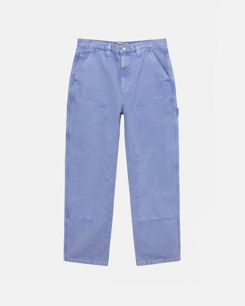 Stussy Werk Pant Canvas Broek Dames Paars Belgium | UPI-8336